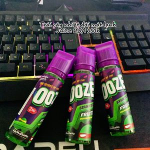 Ooze 60ml Tinh dầu Vape vị Trái cây nhiệt đới the mát