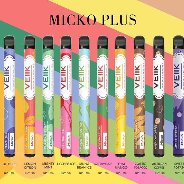 Micko Plus Veik que hút cảm biến có sẵn tinh dầu