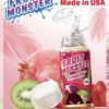 Fruits Monster Dâu Kiwi Lựu Đỏ the mát - Tinh dầu vape USA 100ml