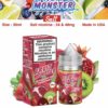 Hình ảnh hộp Fruits Monster Dâu Kiwi Lựu Đỏ the mát