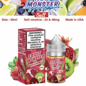 Hình ảnh hộp Fruits Monster Dâu Kiwi Lựu Đỏ the mát