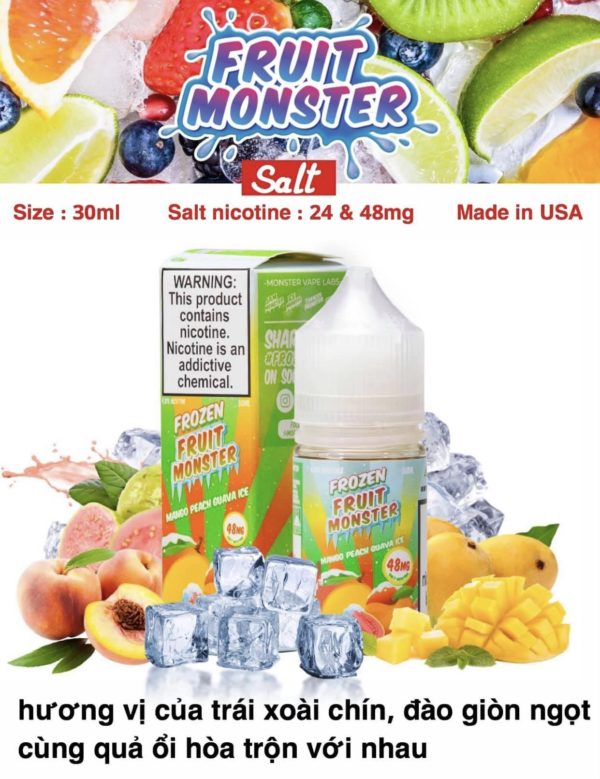 Fruits Monster Xoài Đào Ổi