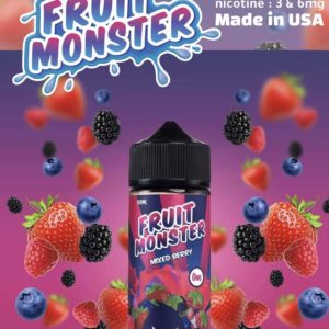 Sản phẩm Fruits Monster Trái Cây Rừng nhiệt đới the mát 100ml - Tinh dầu vape Mỹ USA