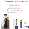 Combo Fog Stick Sigelei kèm tinh dầu