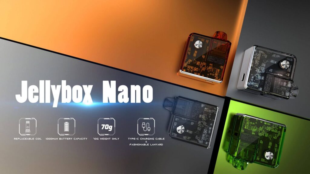 Thông số Rincoe Jellybox Nano Pod Kit 