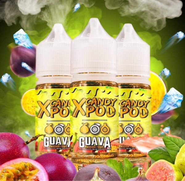 X Candy Pod Salt Nic Guava Passion